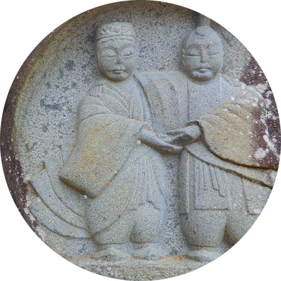 山形村道祖神_豆沢のじじばば