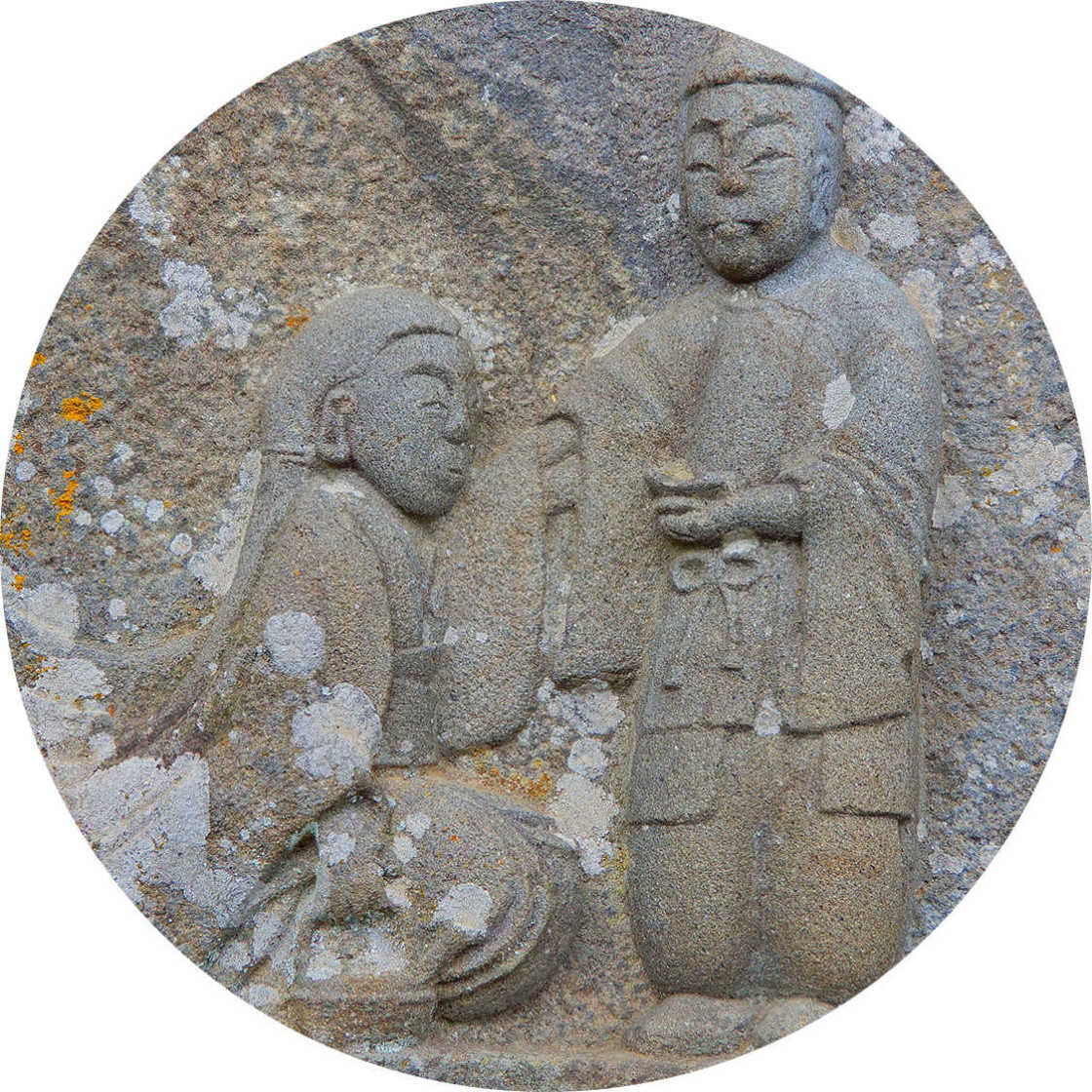 山形村道祖神_酒樽