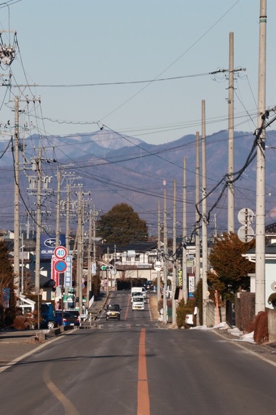 南北を結ぶ幹線道路