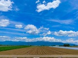 東原の青空